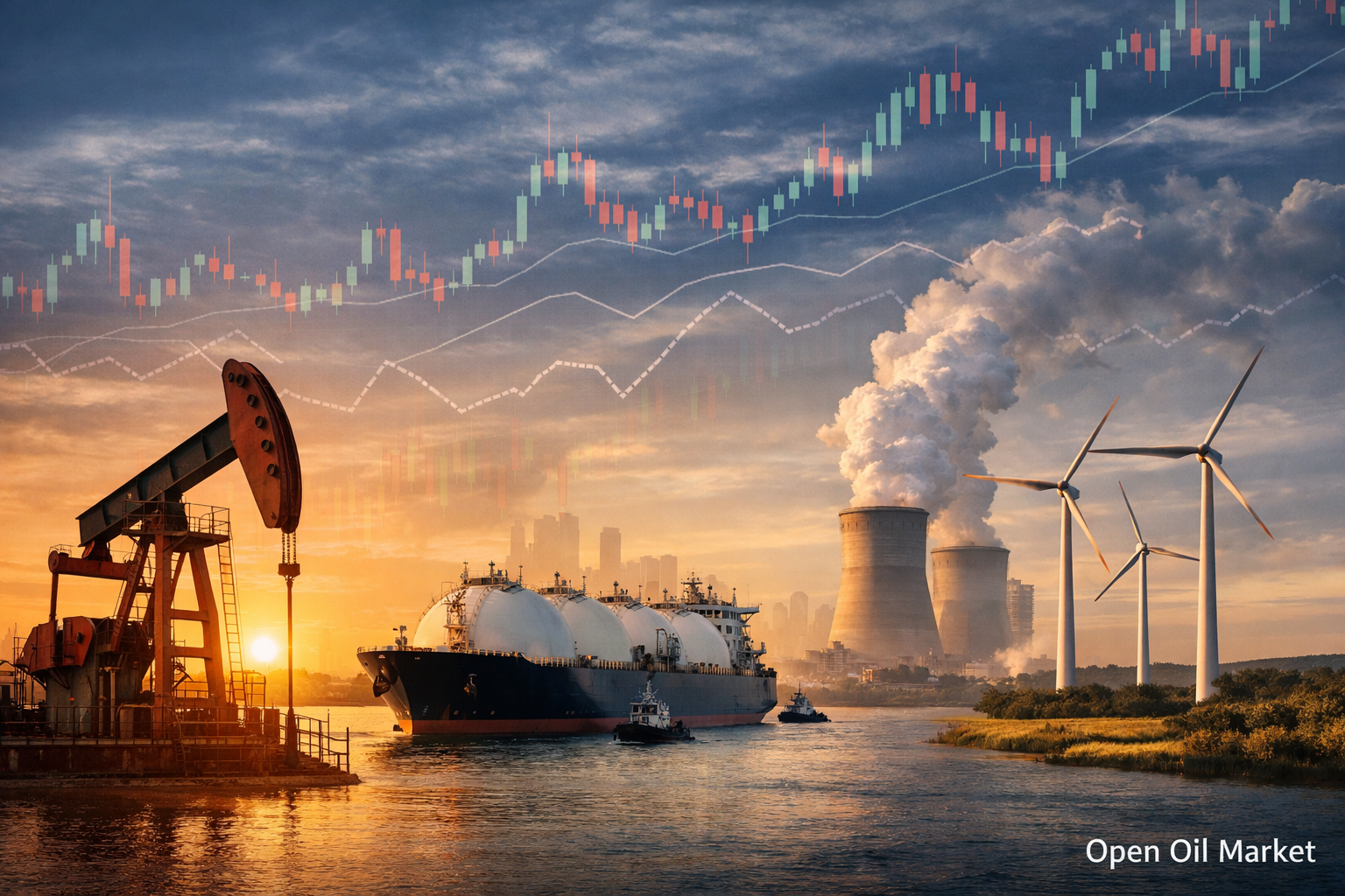 Новости нефтегаз и энергетика, четверг, 18 декабря 2025: нефть на многолетнем минимуме на фоне надежд на мир в Украине