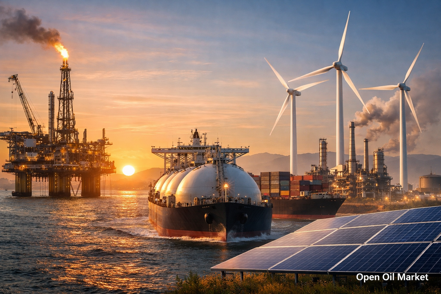 Новости нефтегаз и энергетика, вторник, 30 декабря 2025: избыток нефти и ускорение энергетического перехода