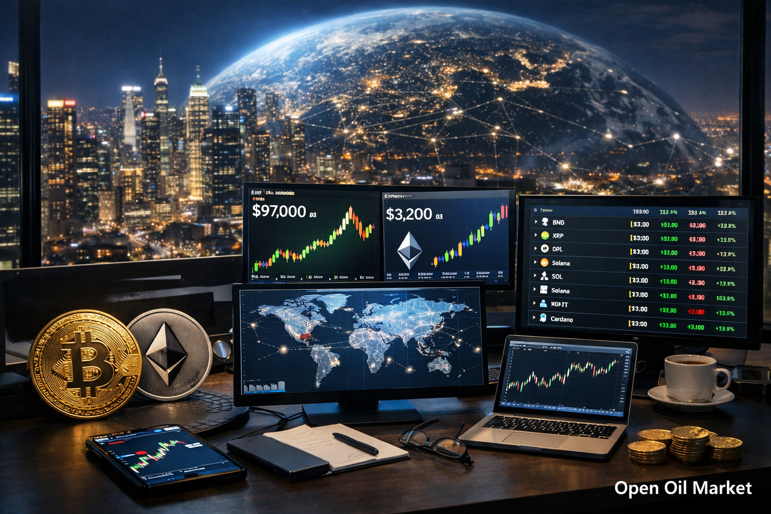 Новости криптовалют на 7 января 2026 года: биткоин на пороге $100 тыс., обновление Ethereum, рост альткоинов, институциональные тренды и топ-10 криптовалют мира.