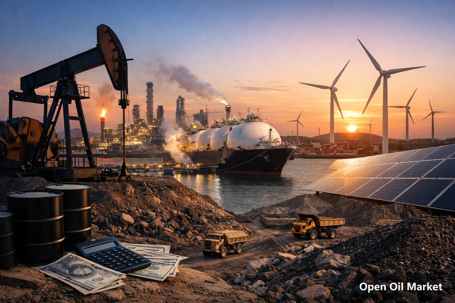 Новости нефтегаз и энергетика — 22 февраля 2026 OPEC+, нефть, газ, LNG, НПЗ, ВИЭ