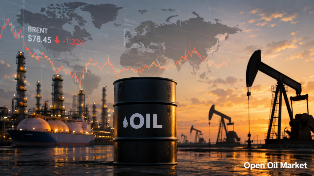 Мировой рынок нефти и энергетики 13 июня 2026 года: Brent, WTI, газ, LNG, НПЗ, нефтепродукты и электроэнергия
