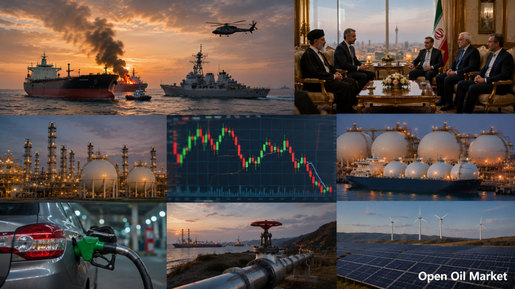 Новости нефтегаз и энергетика — понедельник, 27 июля 2026: Brent, газ TTF, ОПЕК+, КТК, уголь и ВИЭ