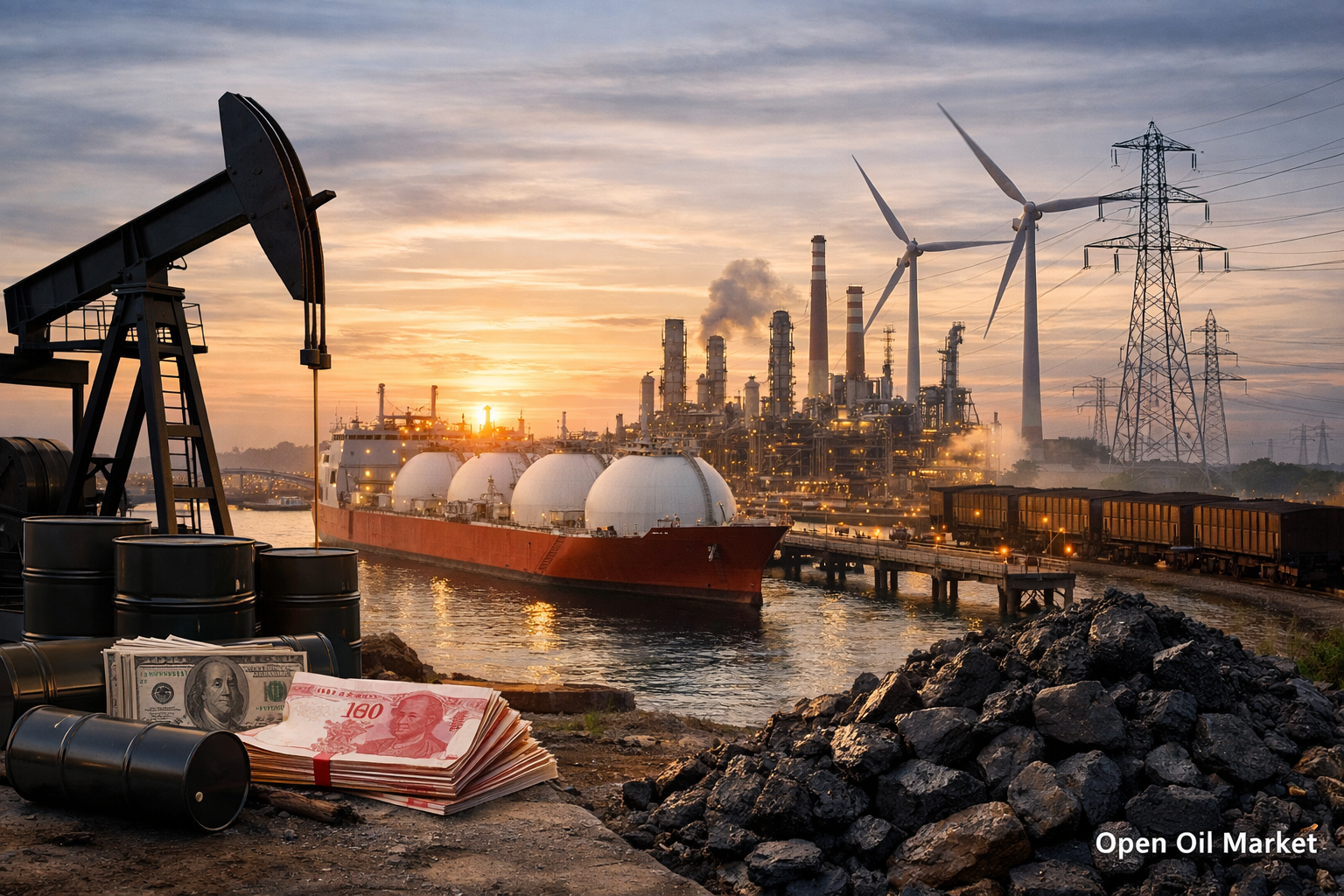 Мировой топливно-энергетический комплекс: нефть, газ, энергетика и ВИЭ — 17 января 2026 года