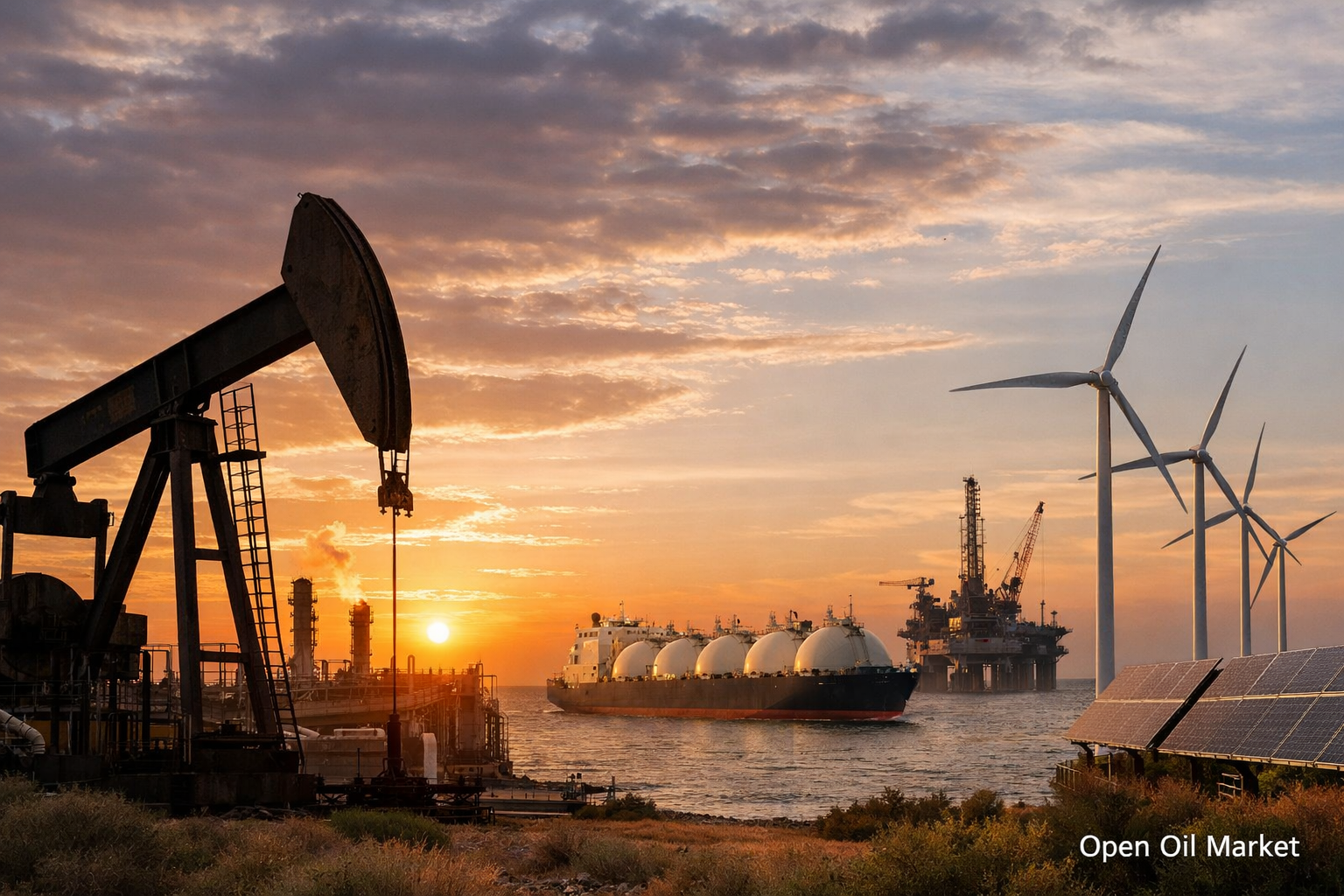 Глобальный энергетический сектор: нефть, газ, электроэнергия и ВИЭ — новости нефтегаз и энергетика, 5 февраля 2026