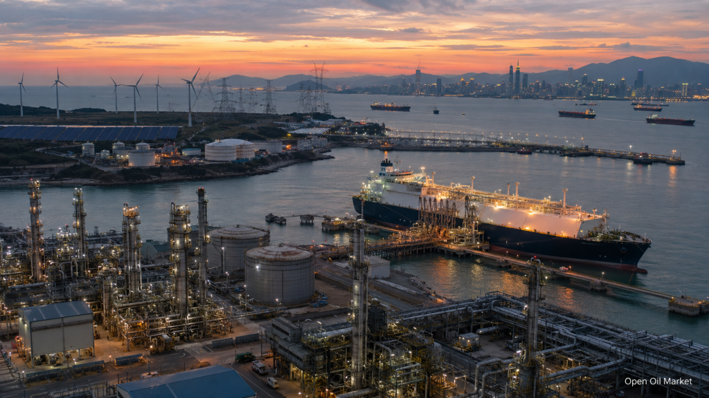 Новости нефтегаза и энергетики 16 мая 2026: нефтяной терминал, СПГ-танкер, НПЗ, ВИЭ и мировая энергетическая инфраструктура