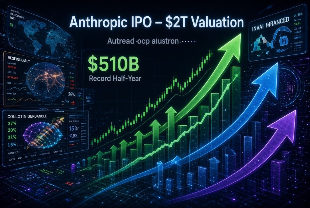 Новости стартапов и венчурных инвестиций — суббота, 15 августа 2026: IPO Anthropic на $2 трлн, рекордные $510 млрд за полугодие и бум оборонных мегараундов