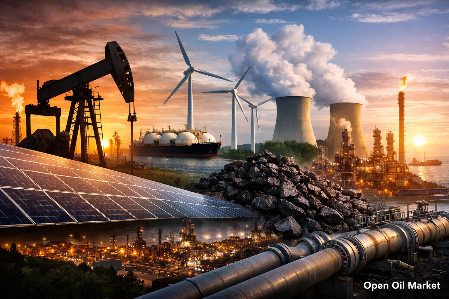 Мировые рынки ТЭК и ключевые тренды пятница, 26 декабря 2025: нефть, газ