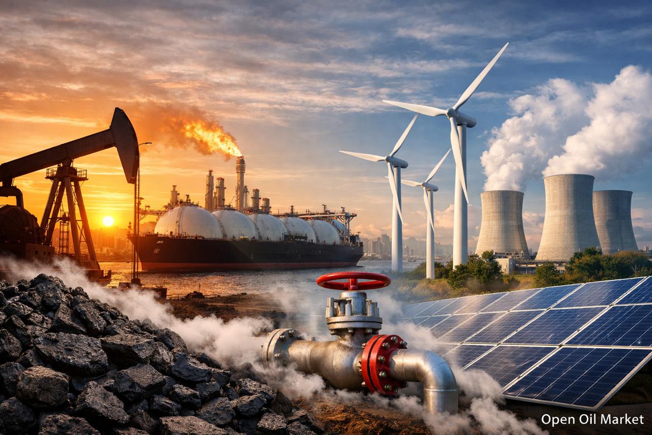 Новости нефтегазовой и энергетической отрасли, среда, 31 декабря 2025 – перенасыщение мирового нефтегазового рынка и бум ВИЭ