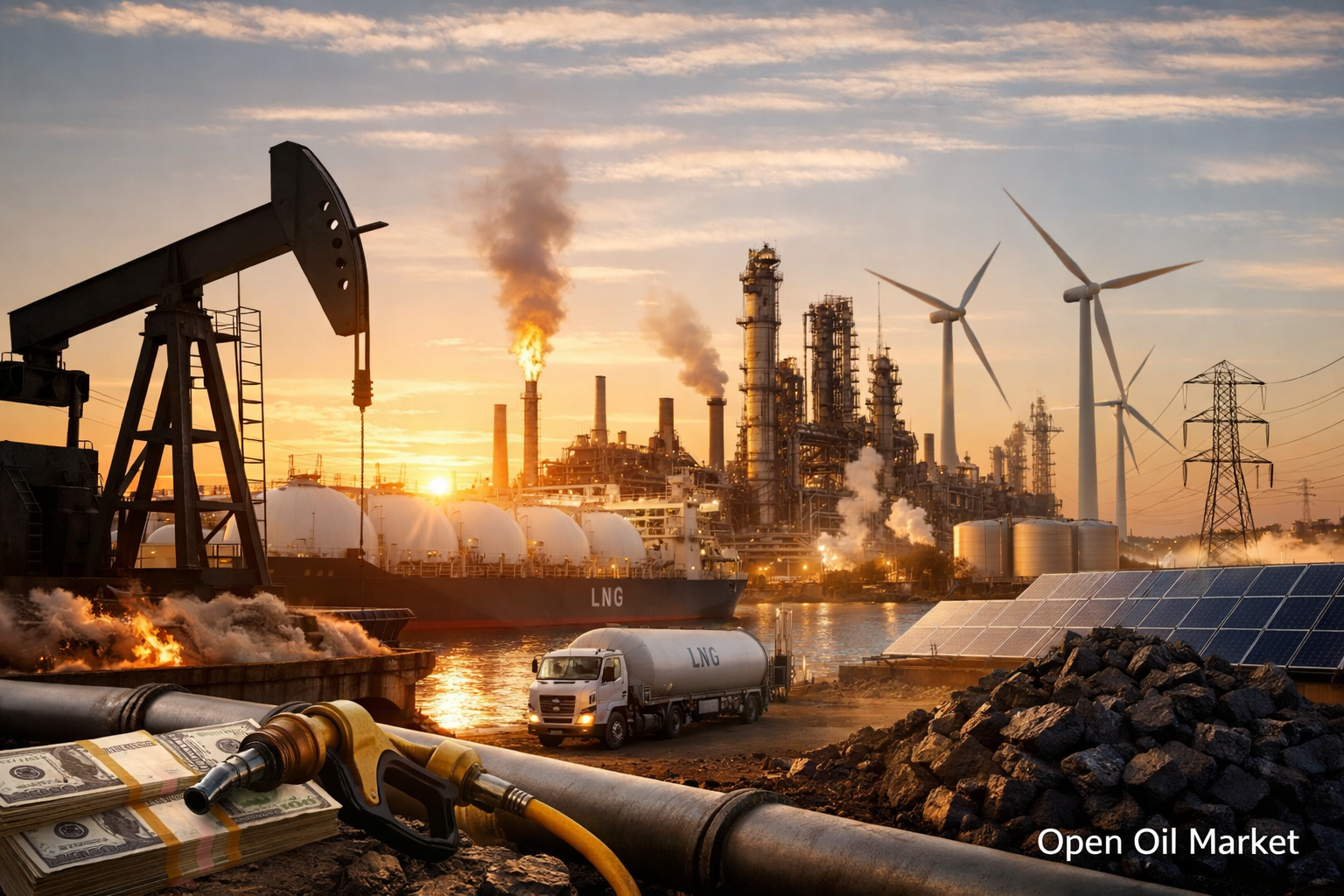 Новости нефтегаза и энергетики — воскресенье, 15 марта 2026 года: нефть выше $100, стресс на рынке газа и новый баланс в мировом ТЭК