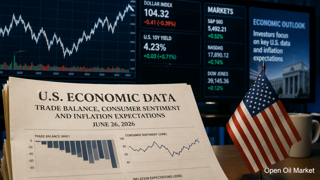 Макроэкономические данные США и корпоративные отчёты 26 июня 2026 года для инвесторов