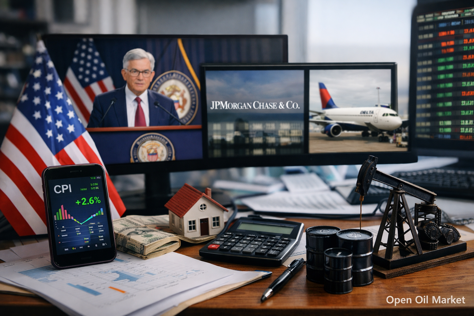 Экономические события и корпоративные отчёты — вторник, 13 января 2026: CPI США и старт сезона отчётности