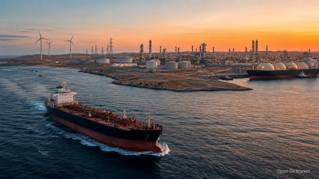 Новости нефтегаз и энергетика 2 мая 2026: Нефтяной танкер, НПЗ, СПГ-терминал и ВИЭ на фоне мирового энергетического кризиса