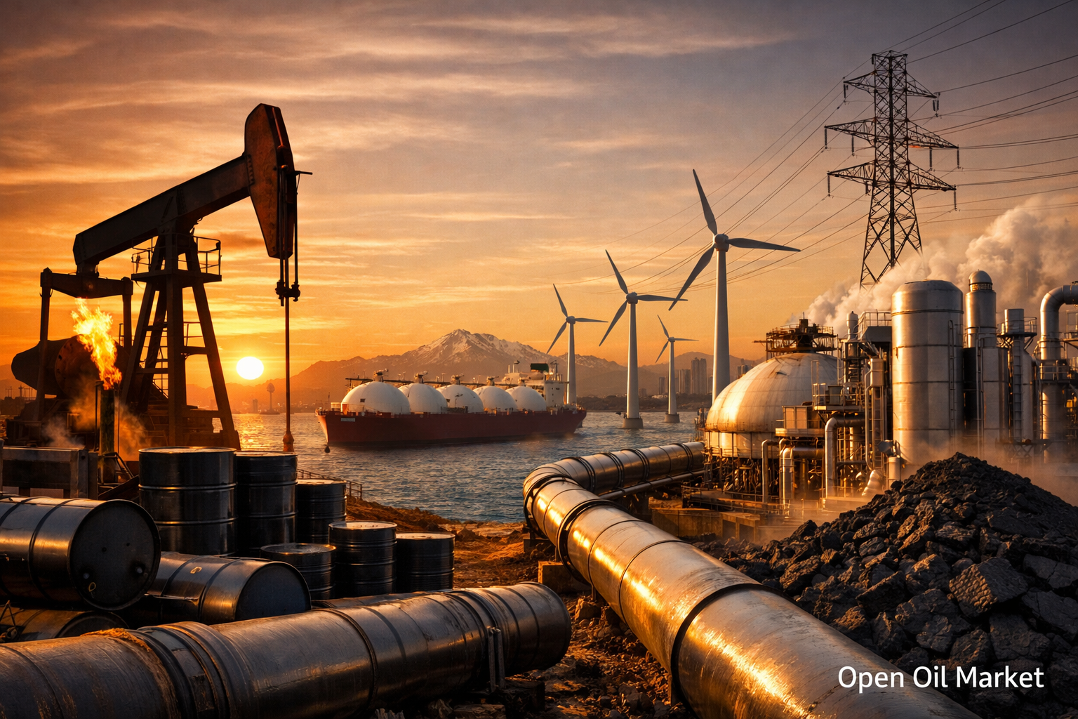 Мировой рынок нефтегаза и энергетики, нефть, газ и энергетическая инфраструктура Среда, 17 декабря 2025