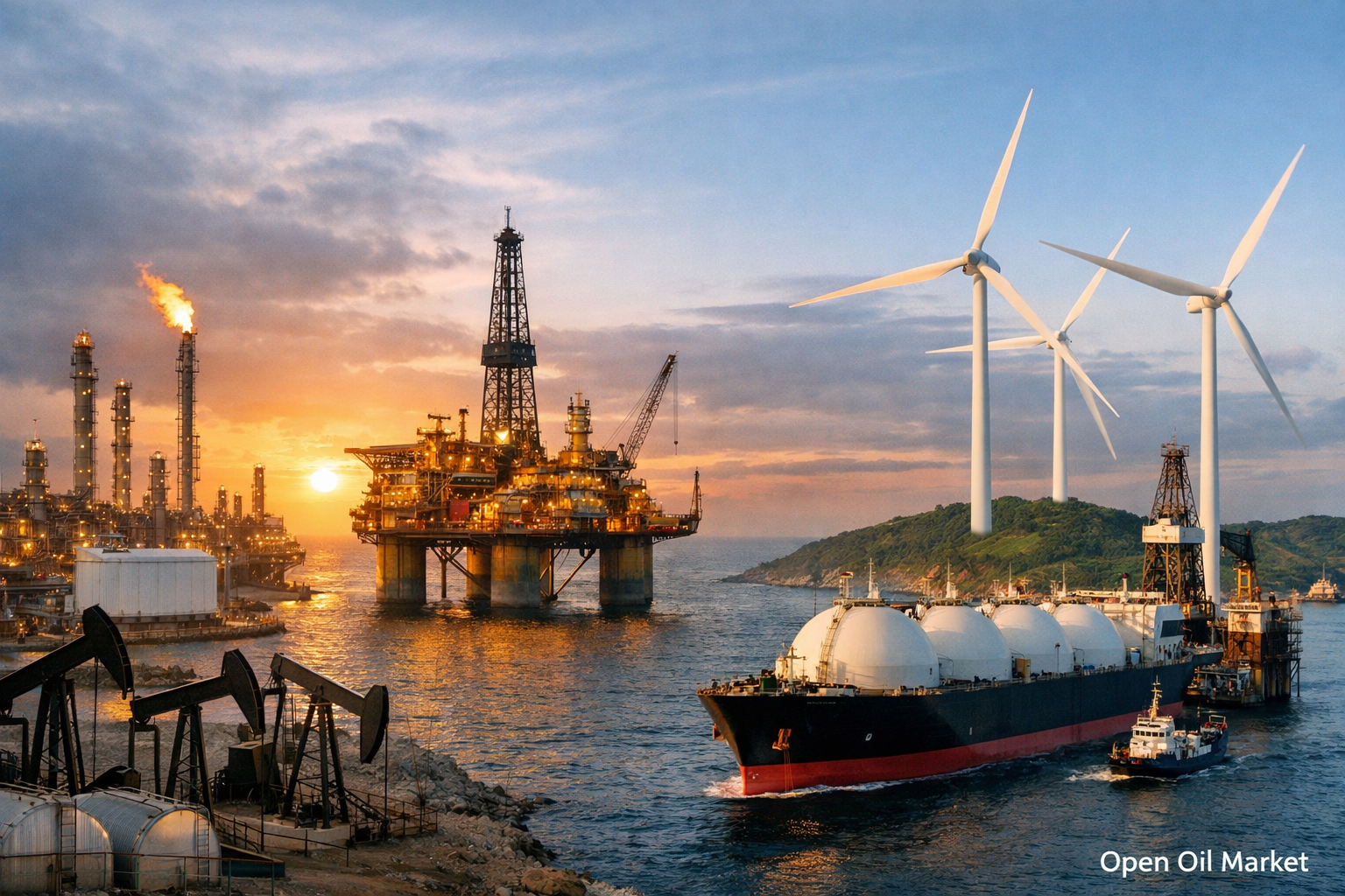 Мировой рынок ТЭК: нефть, газ, электроэнергия и ВИЭ — события 4 февраля 2026 года