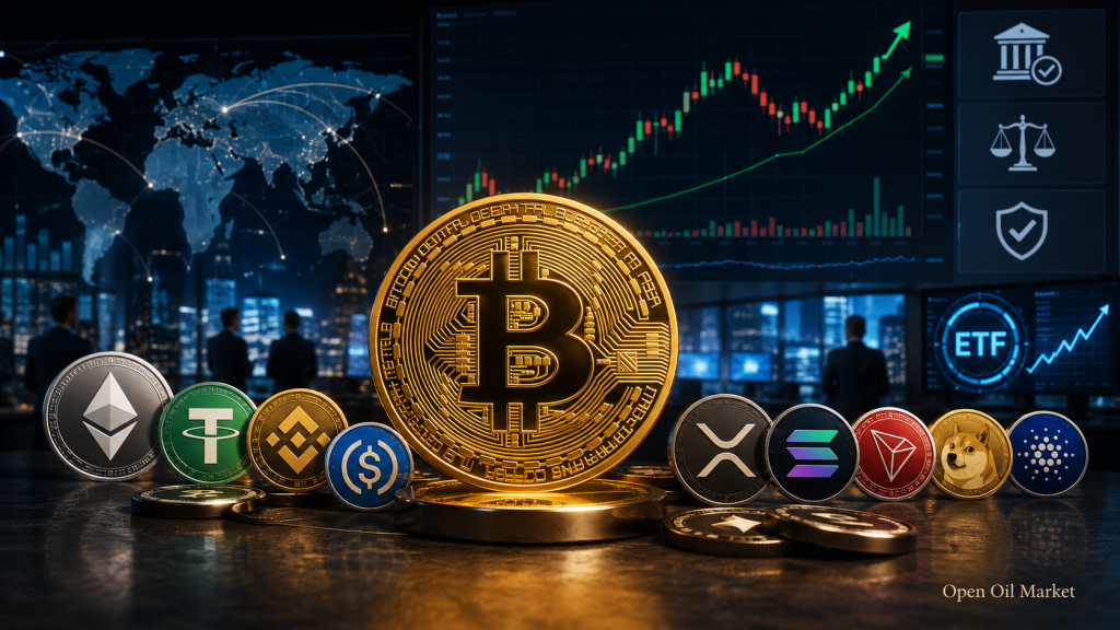 Новости криптовалют 6 июля 2026: Bitcoin, ETF, стейблкоины и топ-10 криптовалют