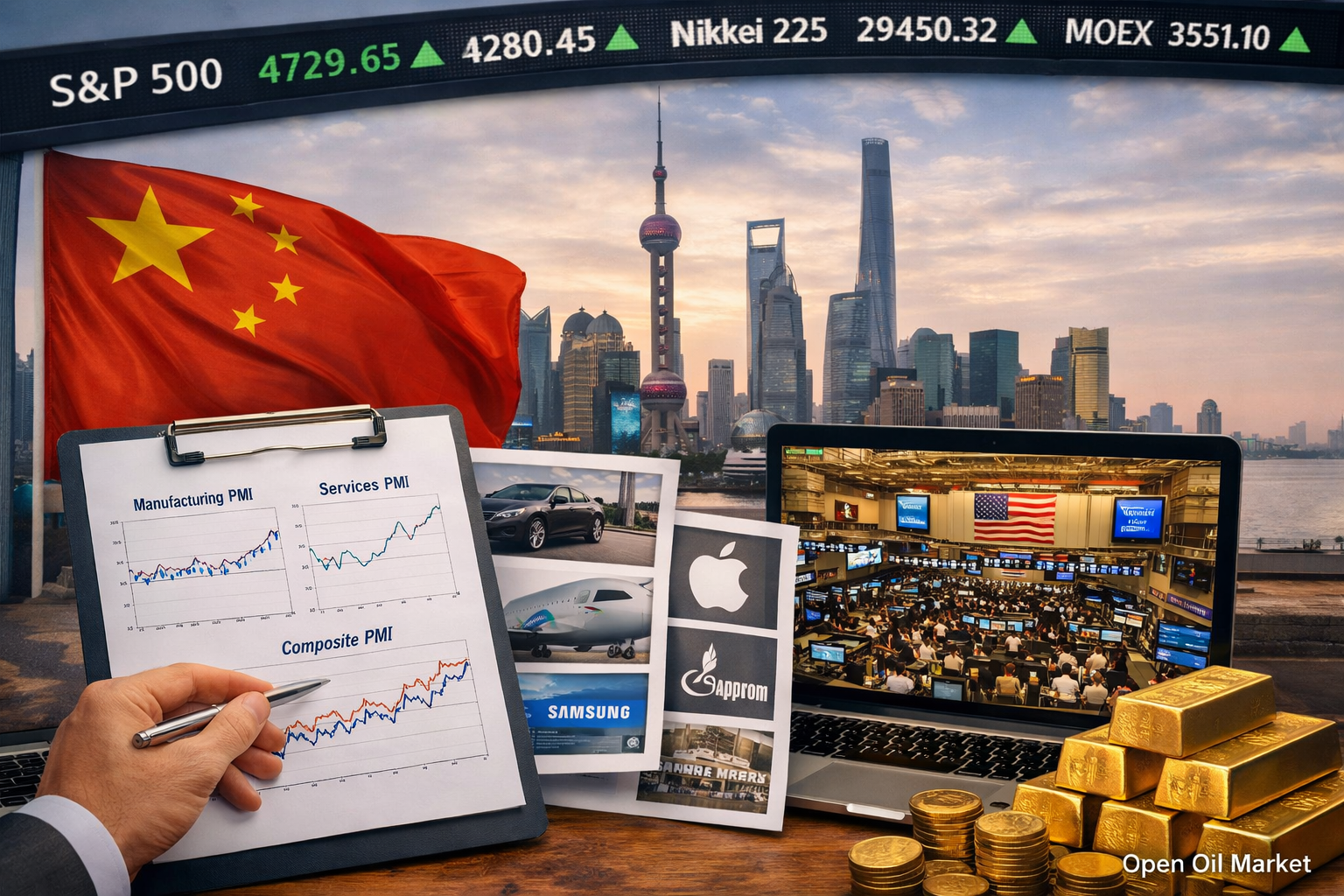 Экономические события и корпоративные отчёты — суббота, 31 января 2026: PMI Китая и ориентиры для инвесторов