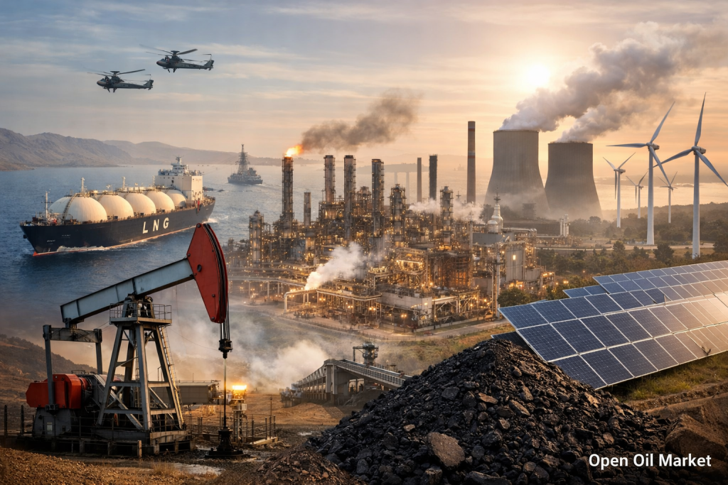 Нефтегаз и энергетика 29 марта 2026 рынок нефти газа LNG НПЗ электроэнергия и ВИЭ на фоне глобальных рисков Open Oil Market