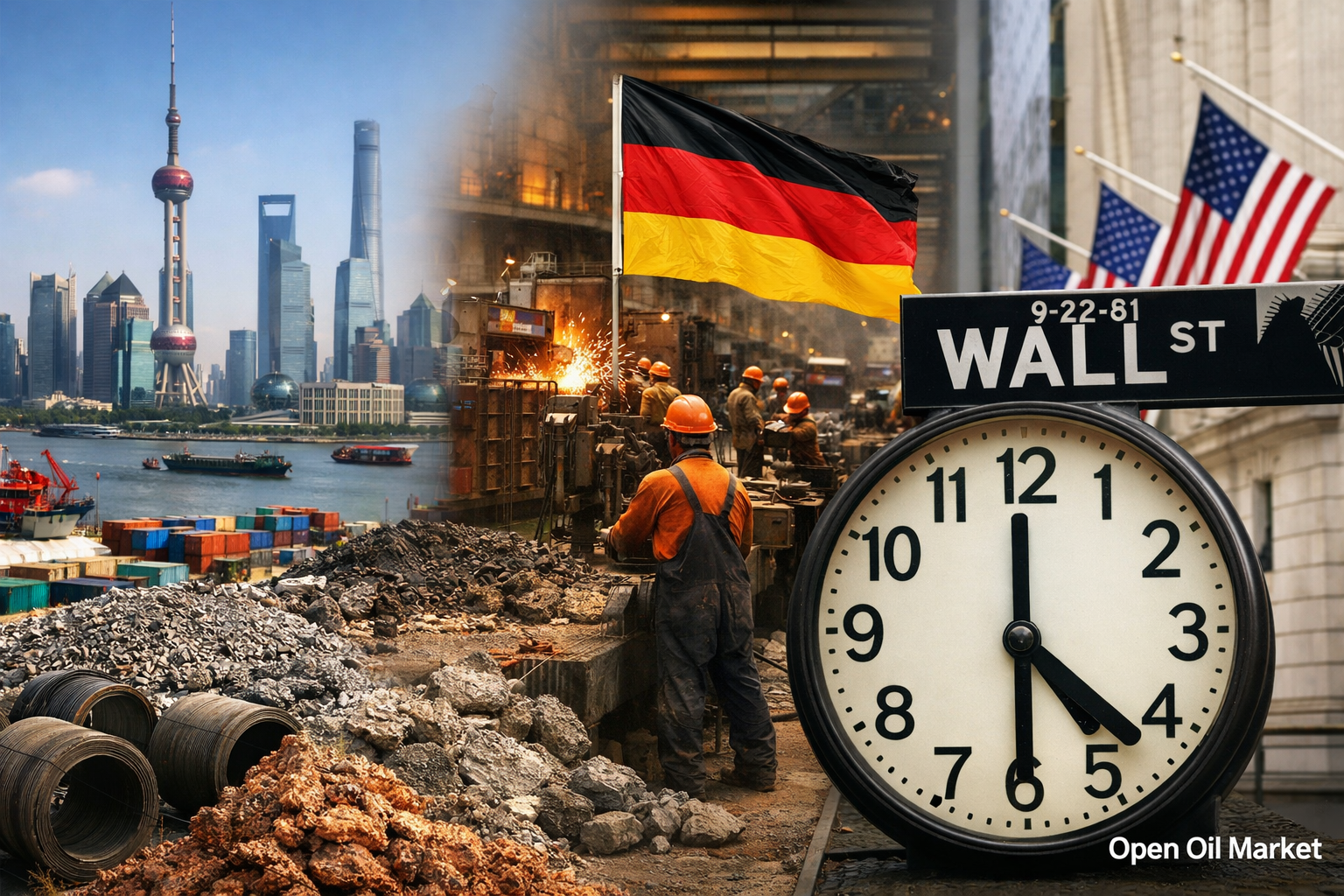 Мировые финансовые рынки инфляция Китая промышленность Германии инфляционные ожидания США экономические события 9 марта 2026