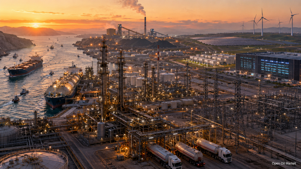 Мировой рынок нефти, газа и энергетики 16 июля 2026 — LNG, НПЗ, электроэнергия и ВИЭ