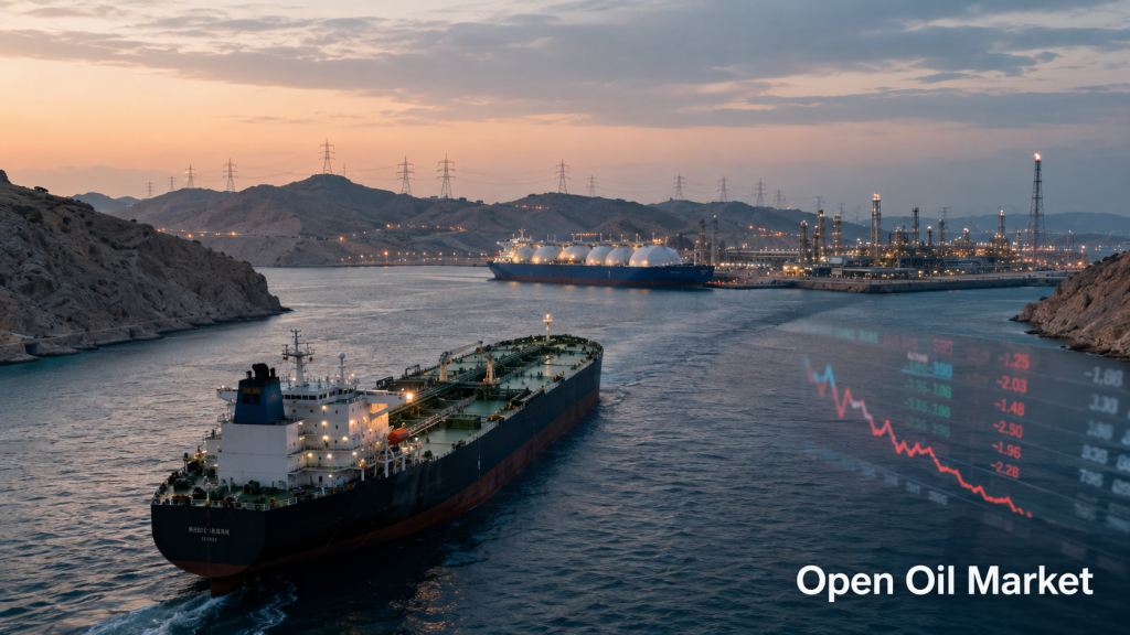 Нефть теряет премию риска, LNG и электросети в фокусе рынка ТЭК 1 июля 2026