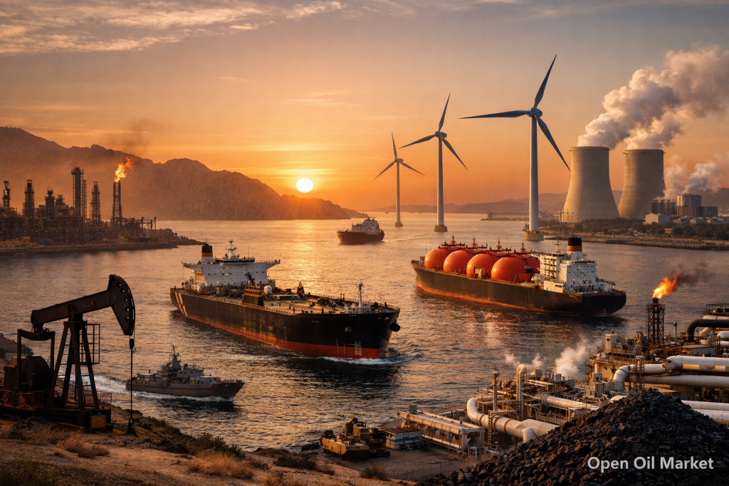 Новости нефтегаза и энергетики, воскресенье 12 апреля 2026 — волатильность нефти, Ормузский пролив и глобальный рынок ТЭК