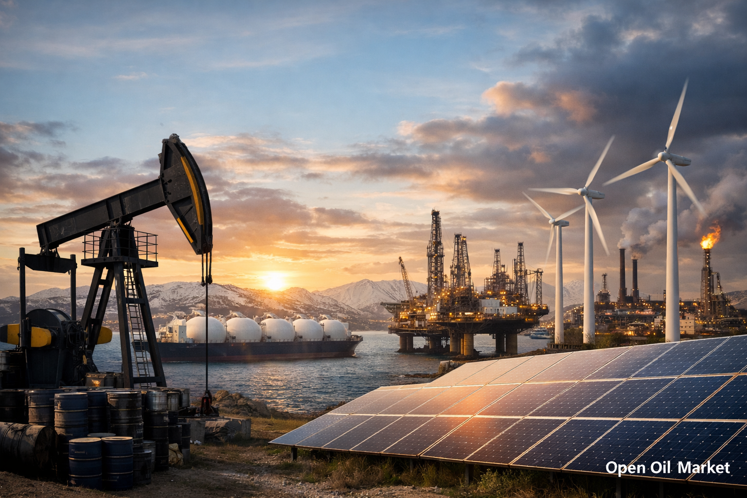 Новости нефтегаз и энергетика 18 января 2026 — мировой рынок ТЭК, нефть, газ, ВИЭ и энергетический рынок