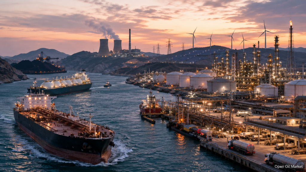 Мировой энергетический рынок 6 июня 2026 года: нефтяной танкер, LNG, НПЗ, угольная логистика, электроэнергетика и ВИЭ
