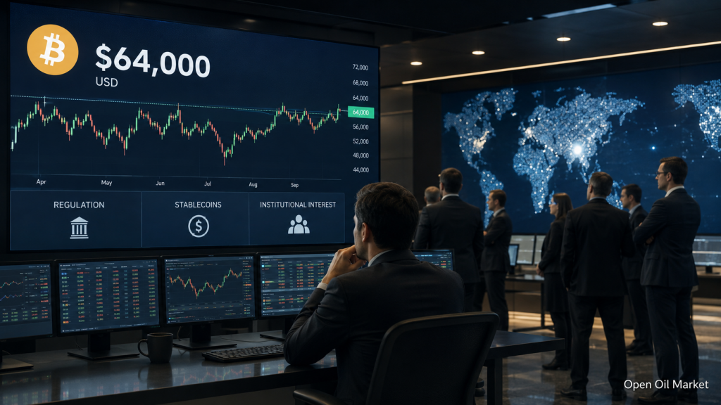 Криптовалютный рынок 23 июня 2026 года: Bitcoin около 64 000 долларов, Ethereum под давлением, топ-10 цифровых активов и ключевые сигналы для инвесторов
