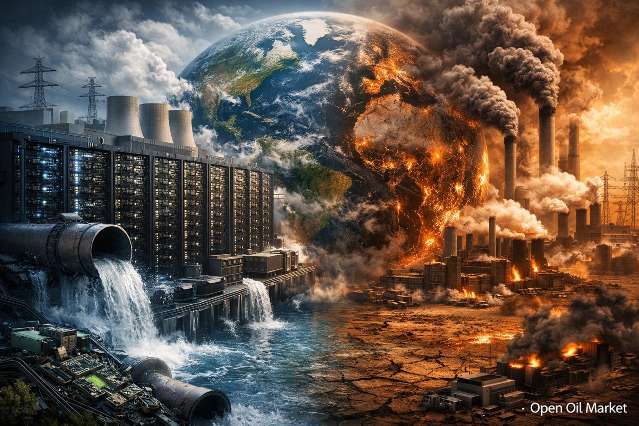 Экологическая цена ИИ: энергопотребление нейросетей, вода и риски для инвесторов