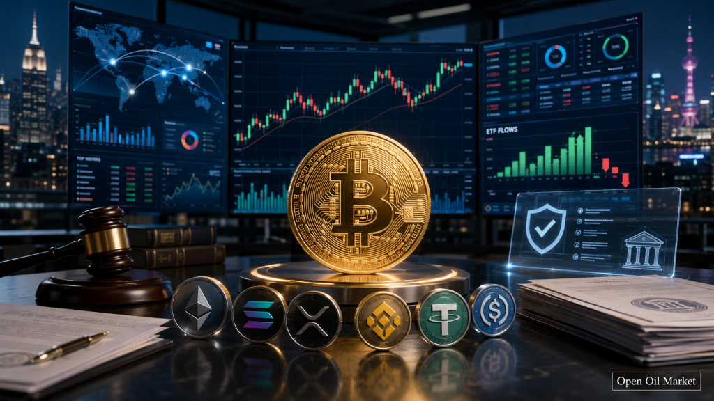 Новости криптовалют, воскресенье 5 июля 2026: Bitcoin, ETF-потоки и регулирование стейблкоинов