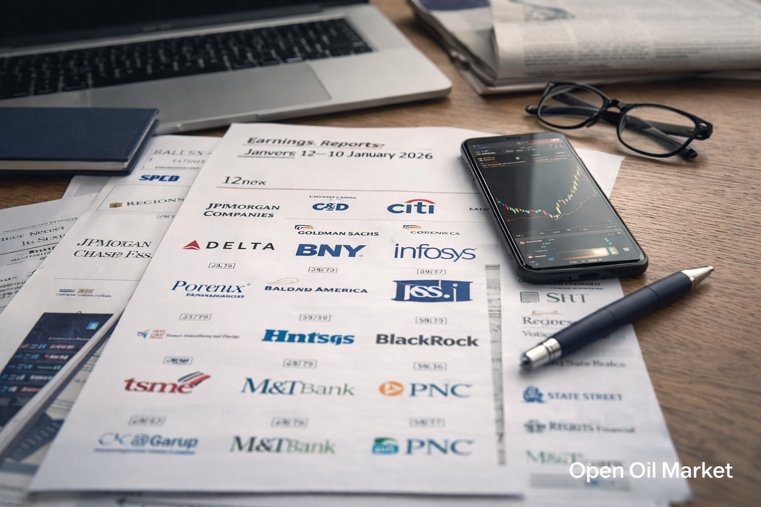 Экономические события и корпоративные отчёты 12–16 января 2026