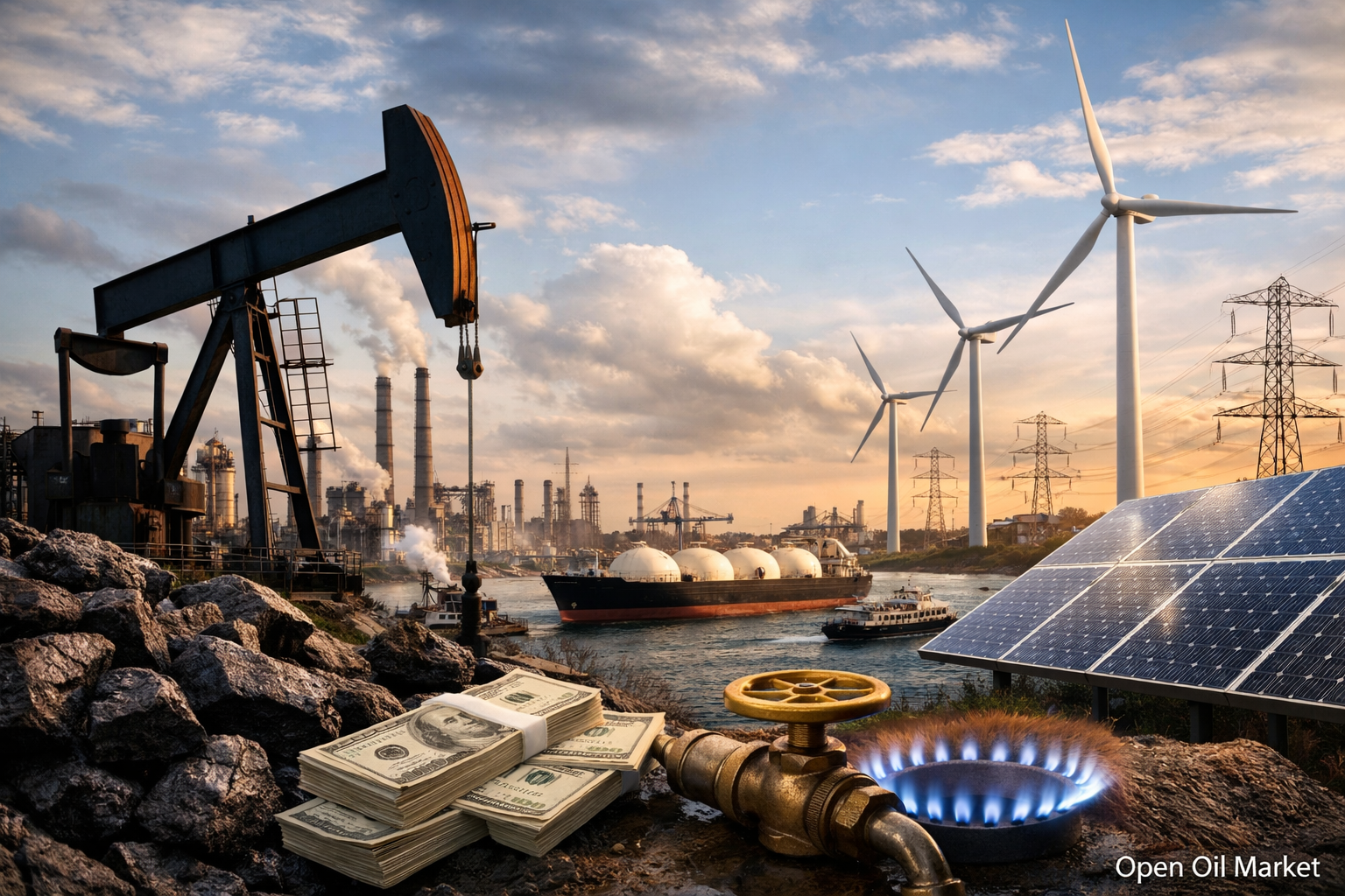 Новости нефтегаз и энергетика — пятница 16 января 2026 Нефть, газ, ТЭК и ВИЭ