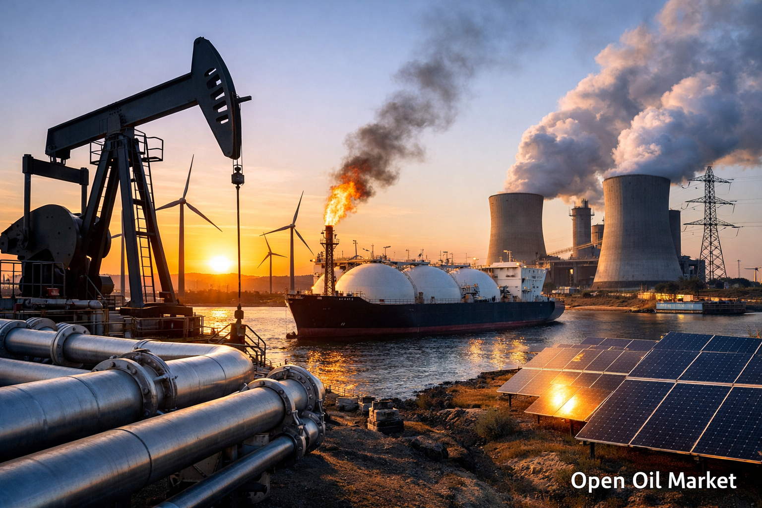 Глобальная энергетика и ТЭК — нефть, газ, электроэнергия, ВИЭ и НПЗ 3 февраля 2026