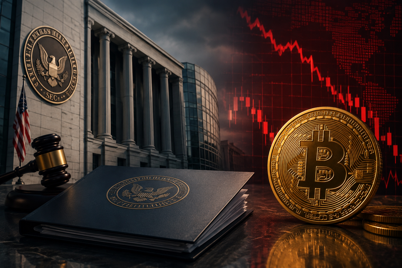 Новости криптовалют: суббота, 15 августа 2026 года — SEC запускает «Regulation Crypto», биткоин под давлением ниже $63 000