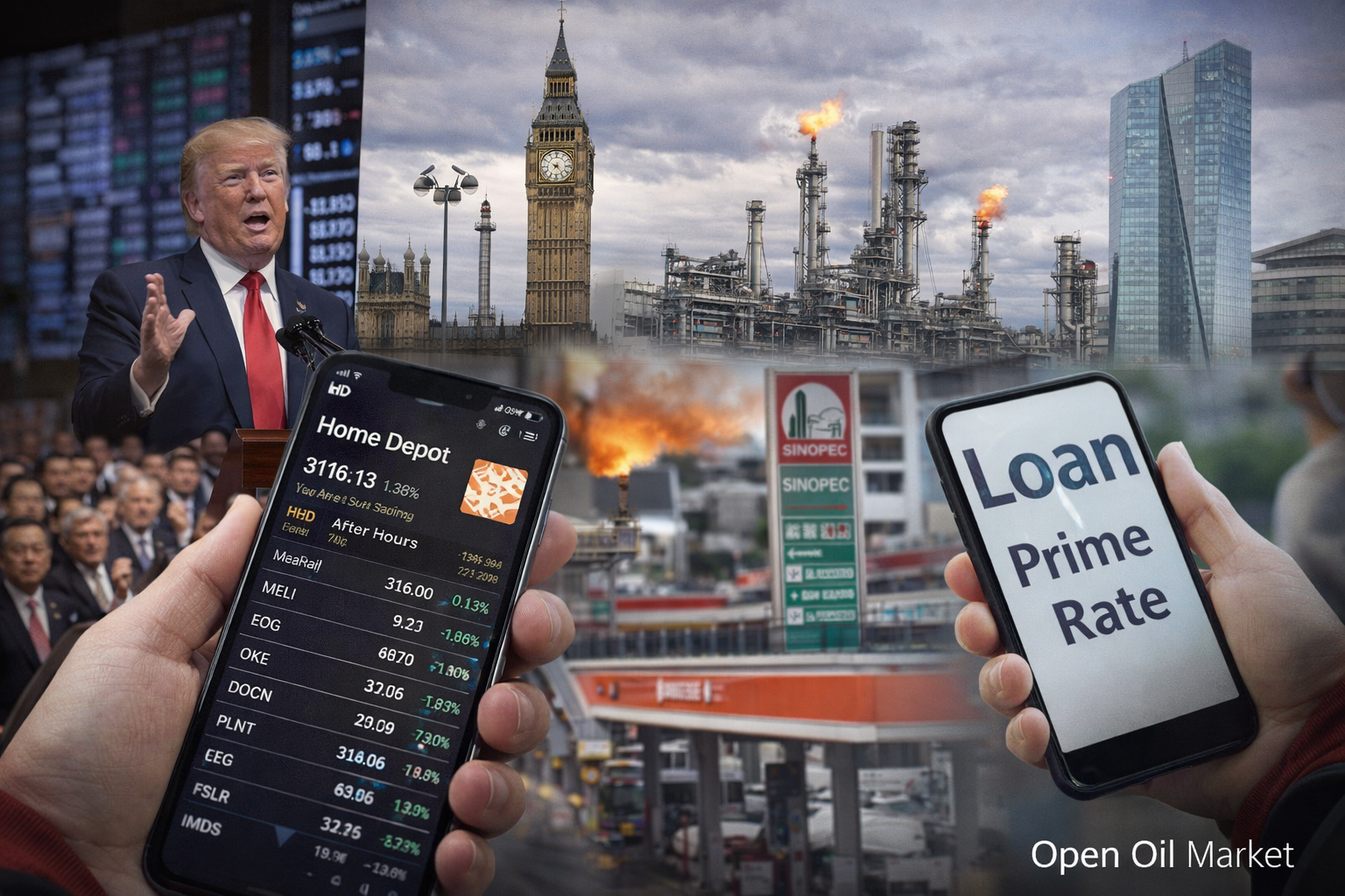 Экономические события и корпоративные отчёты: вторник, 24 февраля 2026 года — импортная надбавка США, ставка LPR в Китае и пик отчётности в США