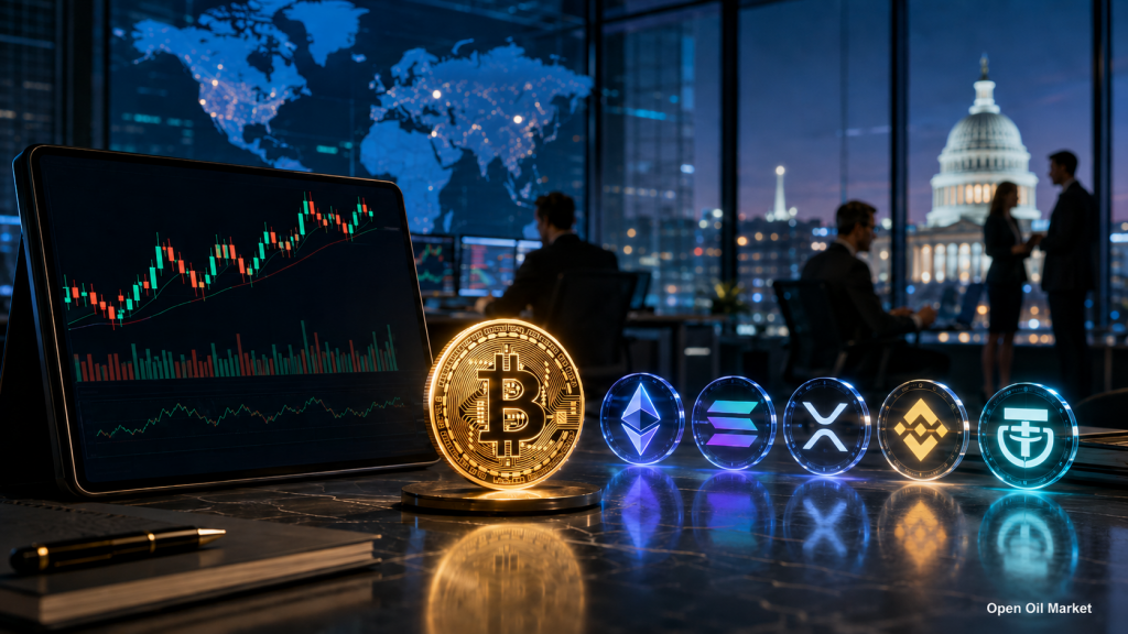 Новости криптовалют 10 мая 2026 года: Bitcoin, Ethereum, Solana, XRP, BNB и стейблкоины на глобальном финансовом рынке