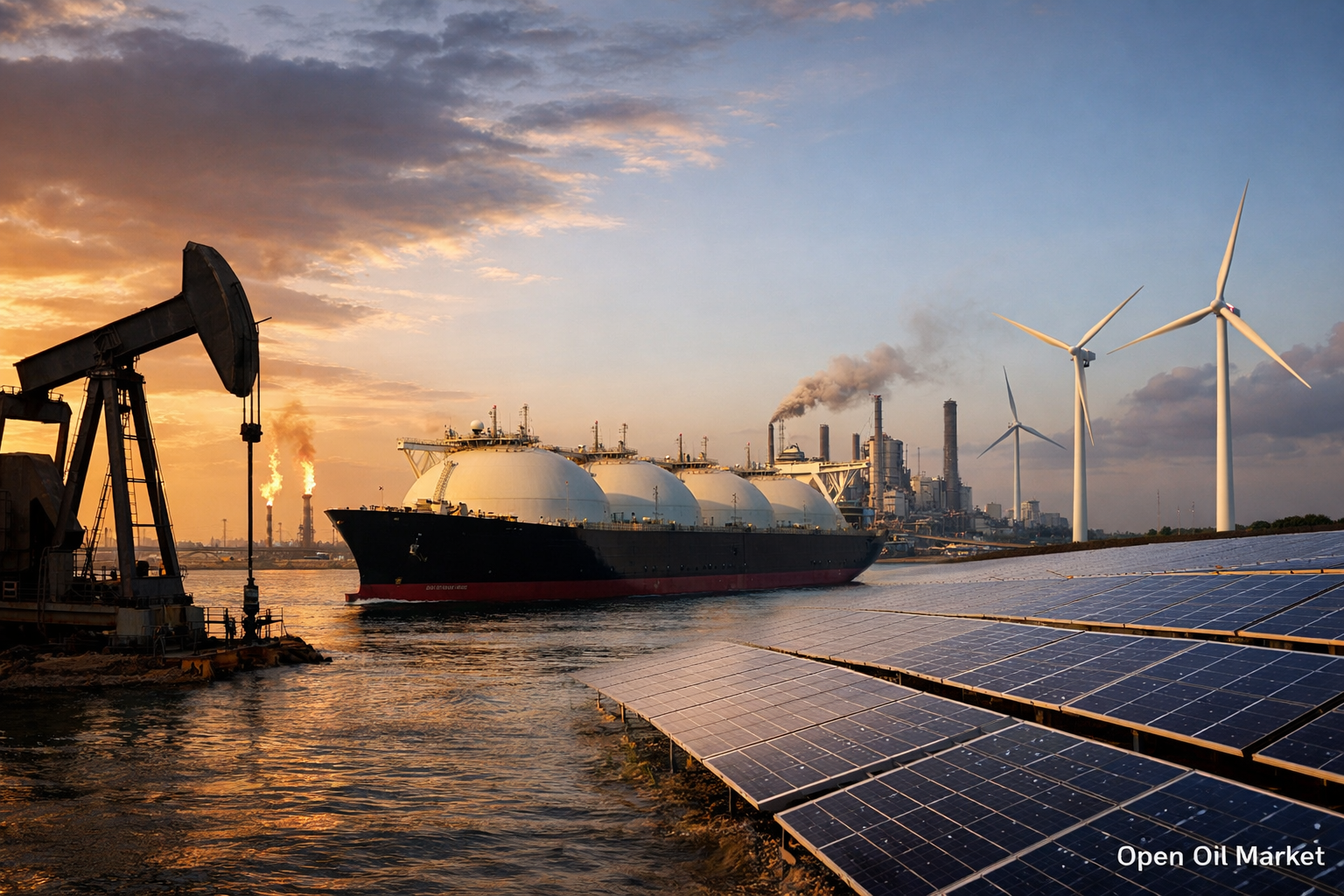 Новости нефтегаз и энергетика — вторник 10 марта 2026: цены на нефть, газовый рынок и глобальные инвестиции в энергетику