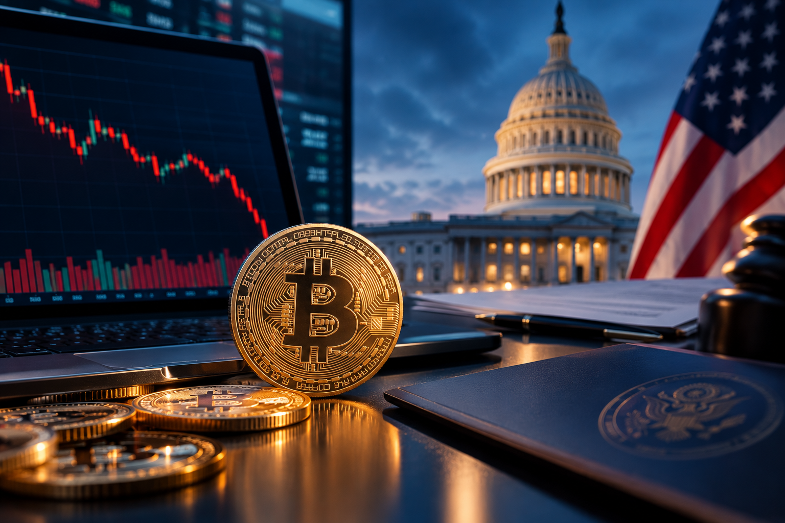 Новости криптовалют, пятница, 11 сентября 2026: биткоин ниже $80 000 в ожидании инфляции в США, ставки на повышение ФРС и решающее голосование по CLARITY Act