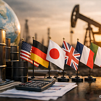 Нефтяные запасы G7 более 1 млрд баррелей: сколько это в днях мирового потребления нефти?