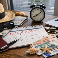 Самые выгодные месяцы для отпуска в 2026 году в России: когда отдыхать без потерь в доходах